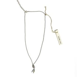 NWT Chan Luu Silver Charm Necklace